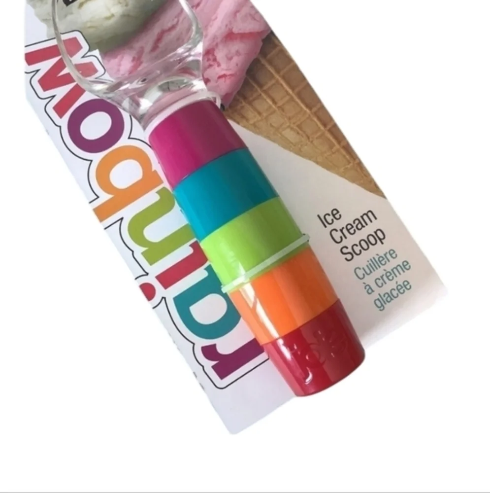 Joie Kitchen Rainbow Ice Cream Scoop Party and‎ Servewear Kitchen Gadgets v V